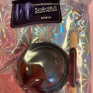 COPY - Bundle only- Sparkle & Co Nail Accessory gothic chrome Powder